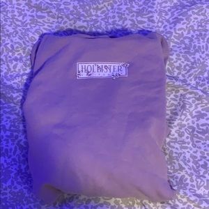 hollister flower hoodie